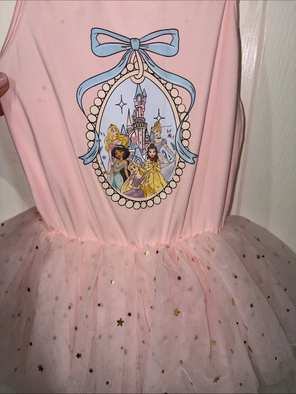 Girls Pink Princess Tutu Costume Dress